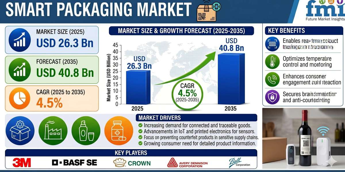 Smart Packaging Market to Register Rapid Growth Through 2034 | Fueled by Expanding Integration of Digital Packaging Tech
