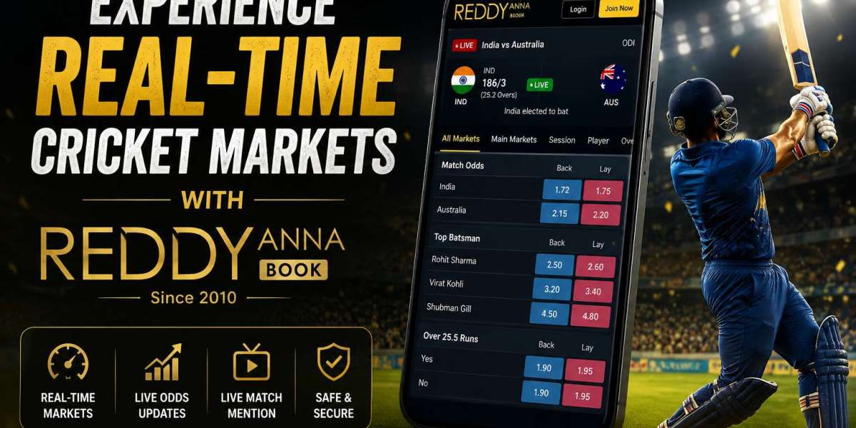 Experience Real-Time Cricket Markets with Reddy Anna Book
