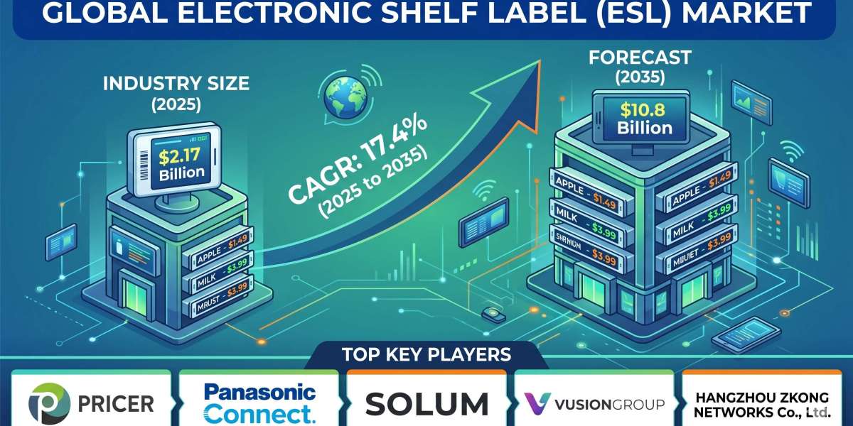 Electronic Shelf Label Market to Surpass USD 10 Billion by 2035 | Fueled by Growing Demand for Real-Time Price Updates