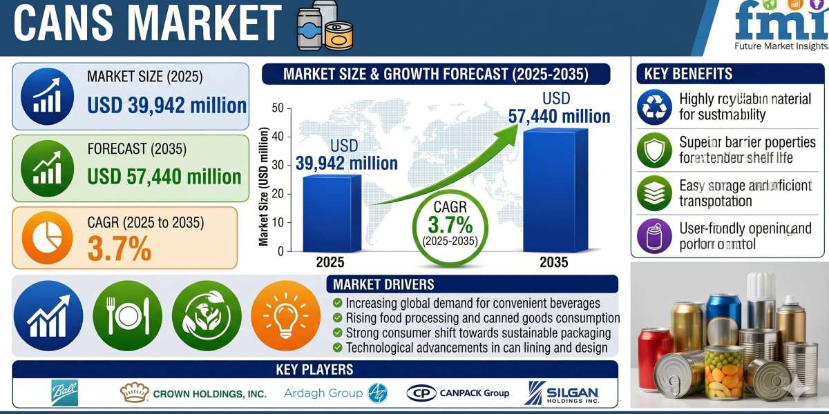 Cans Market Growth Accelerates with Increasing Consumption of Ready-to-Drink Beverages